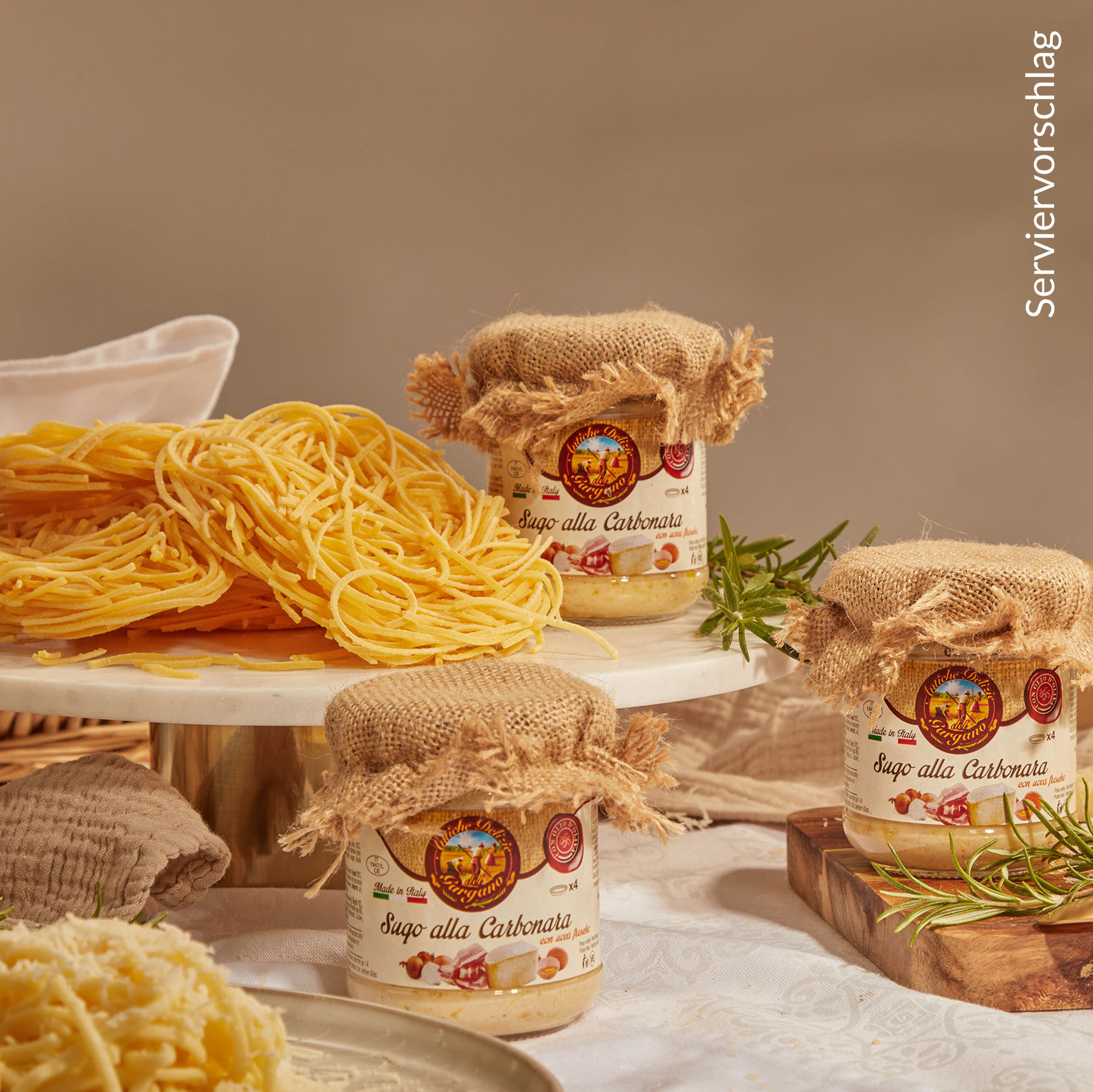 Pasta Chitarrine Carbonara, 6-teiliges Set - Mein Genuss - Mein Genuss -  Marken