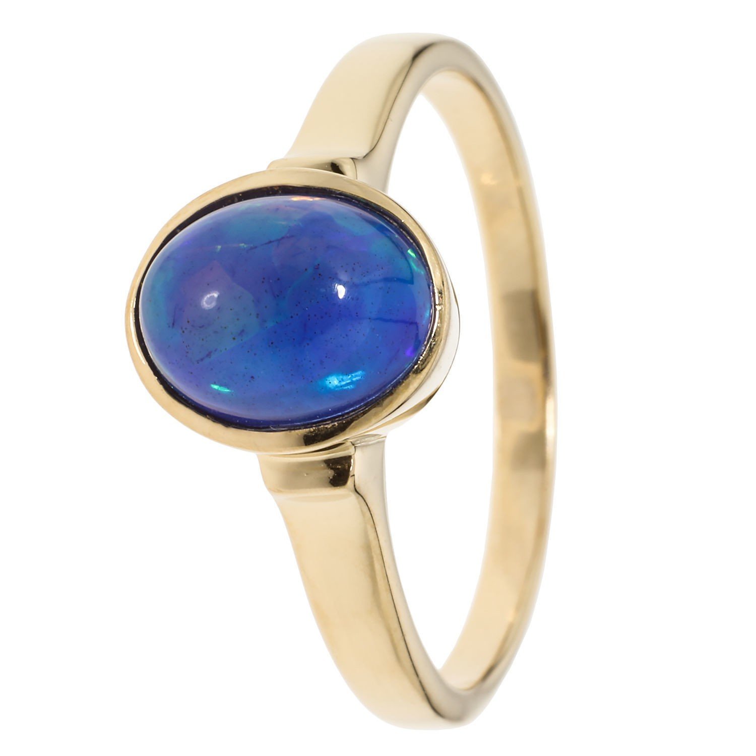 Christian Materne Schmuck: purple-blauer Opal-Ring | CHANNEL21