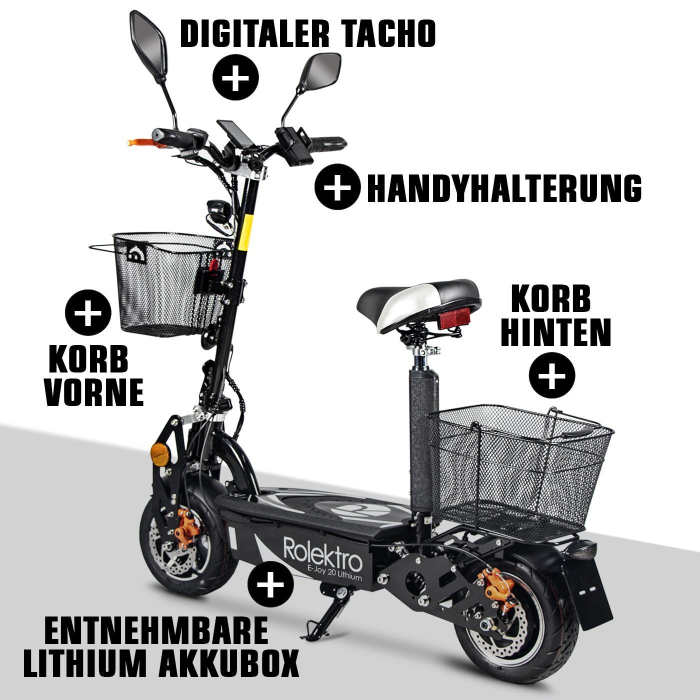Elektroroller Travel & Fun Lithium - Elektro Roller & Scooter - Mobilität  der Zukunft - Marken