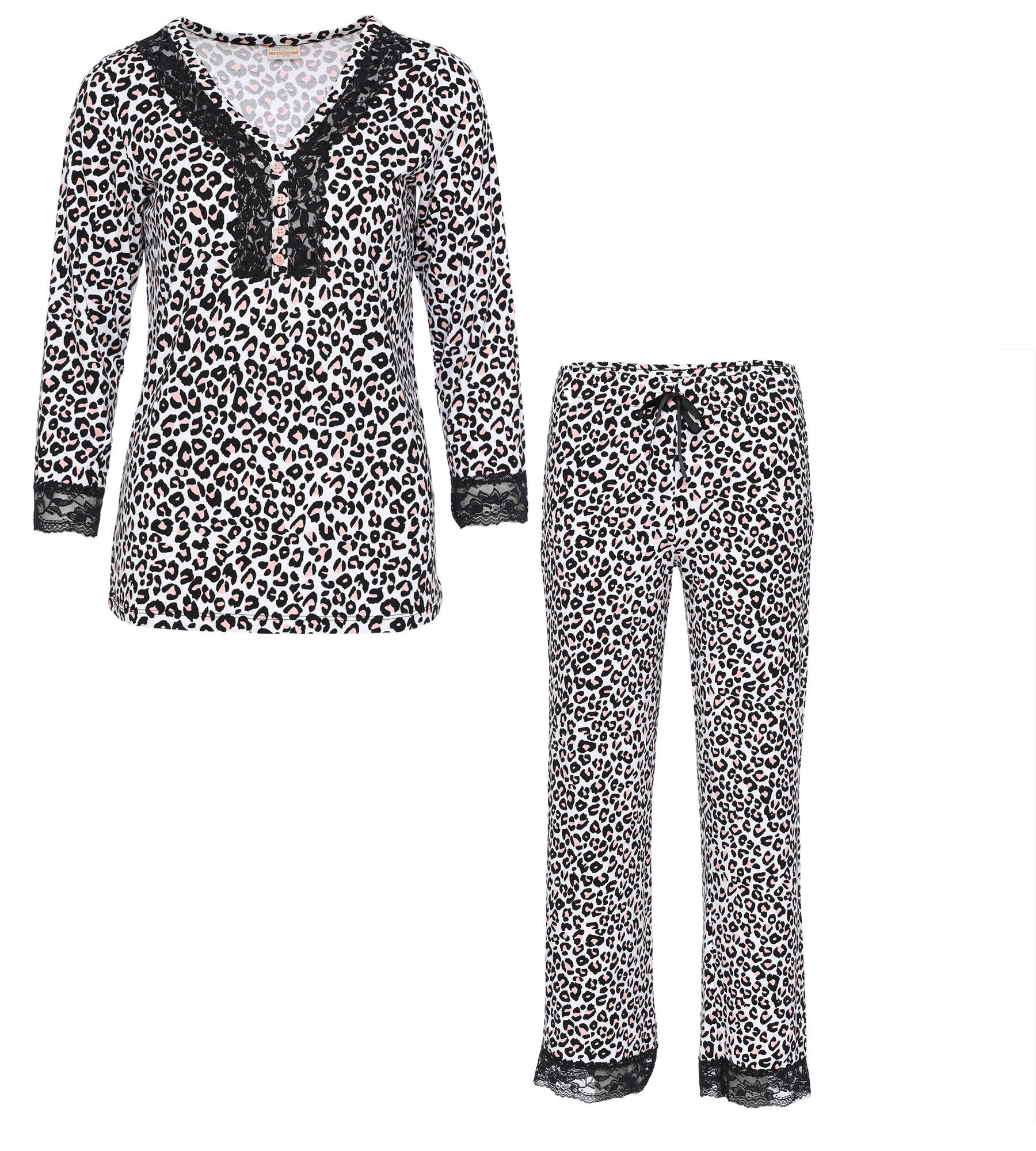 Leo Pyjama mit Kontrastnaht - Alle Produkte - DAY&NIGHT - Pure Shape -  Marken