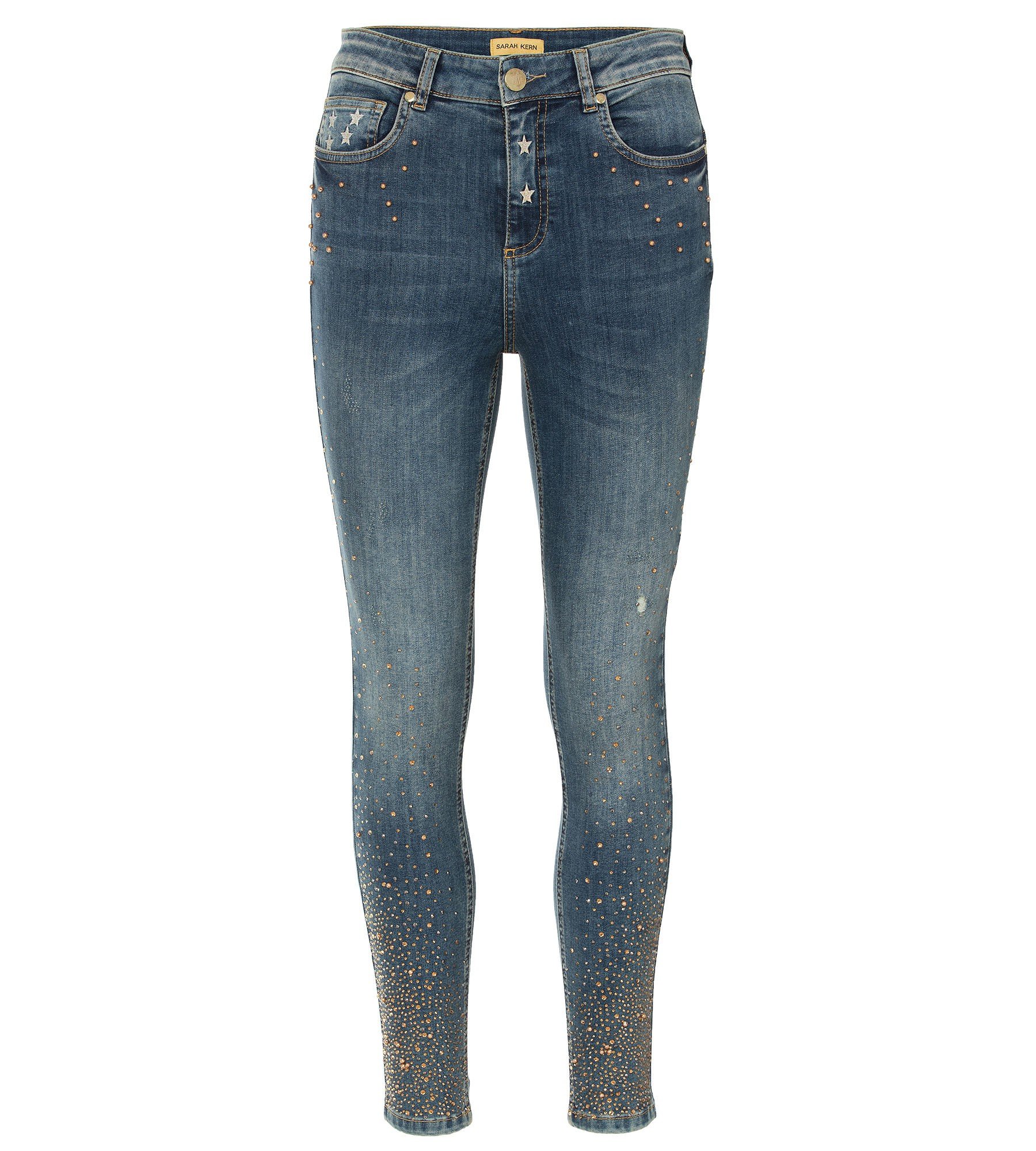 Jeanshose mit Sternenstickerei - Fashion - Sarah Kern - Marken