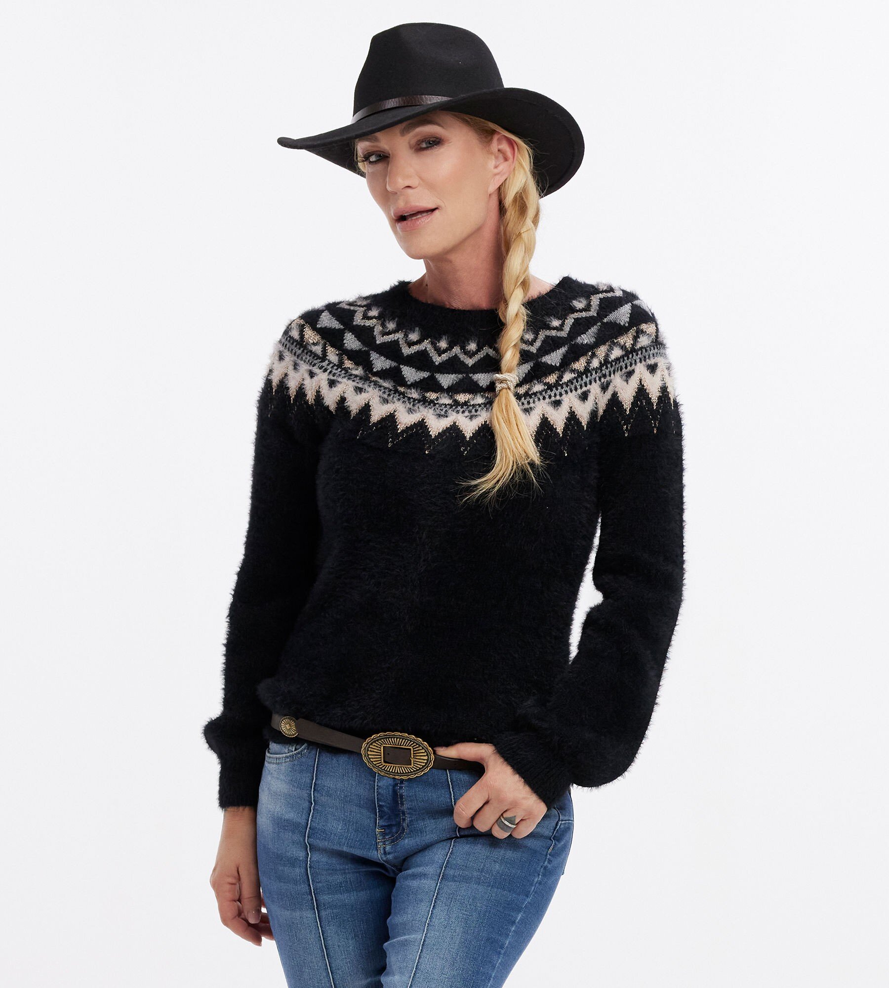 Norweger Pullover mit Ethnomuster - Alle Produkte ansehen - Fashion - Sarah  Kern - Marken
