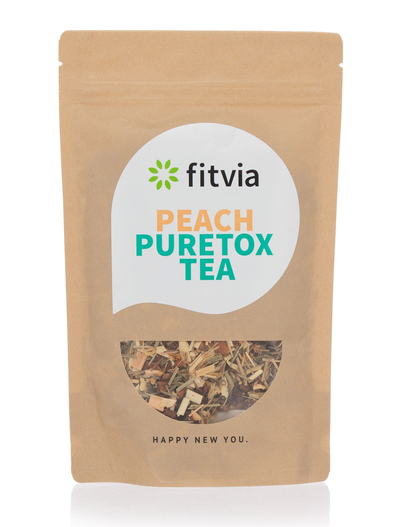 Peach Puretox Tea, 3er-Set - fitvia - Marken