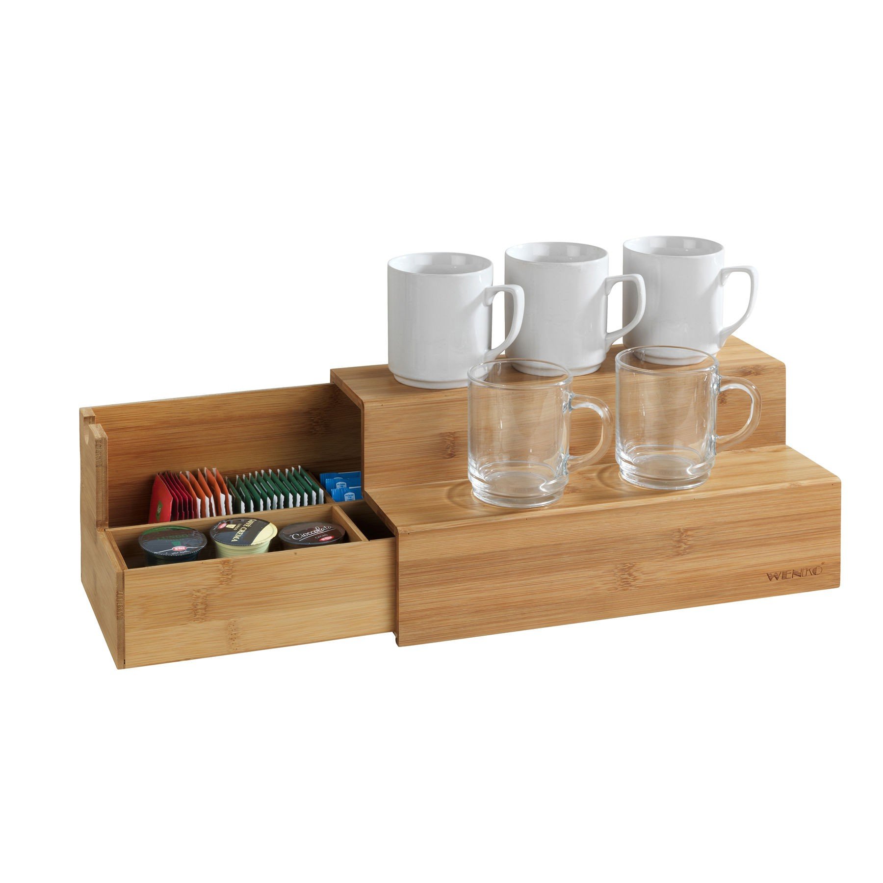 Bambus Treppe für Kaffee und Tee - Küchenhelfer - WENKO - Marken