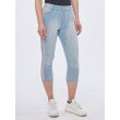 Capri Sweat Jeans mit Galon